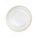 Elegant 13"  Plastic Beaded Plate Charger for Wedding / Christmas ( TO BUY )